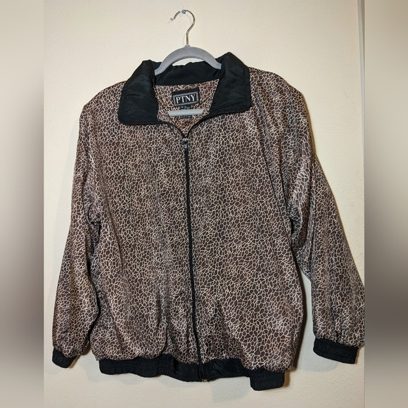 PTNY Vintage 90's/Y2K windbreaker giraffe print - Picture 5 of 14